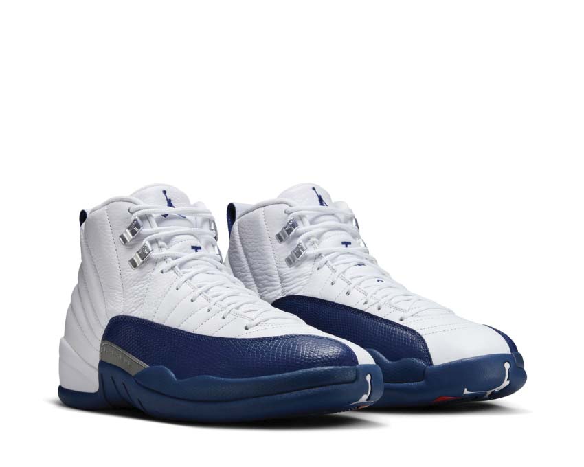 Air Jordan 12 Retro White / French Blue - Metallic Silver CT8013-114 