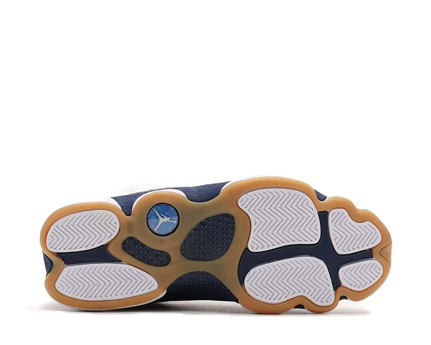 Air Jordan 13 Retro White / Midnight Navy - Gum Light Brown 414571-140