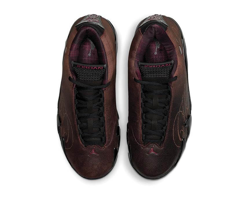 Air Jordan 14 x Mowalola "Burnt Red" IQ5708-001