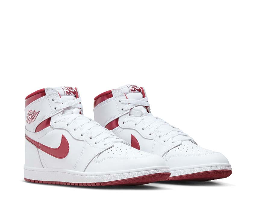 Air Jordan 1 High '85 "Metallic Burgundy" White / Team Red - White BQ4422-161