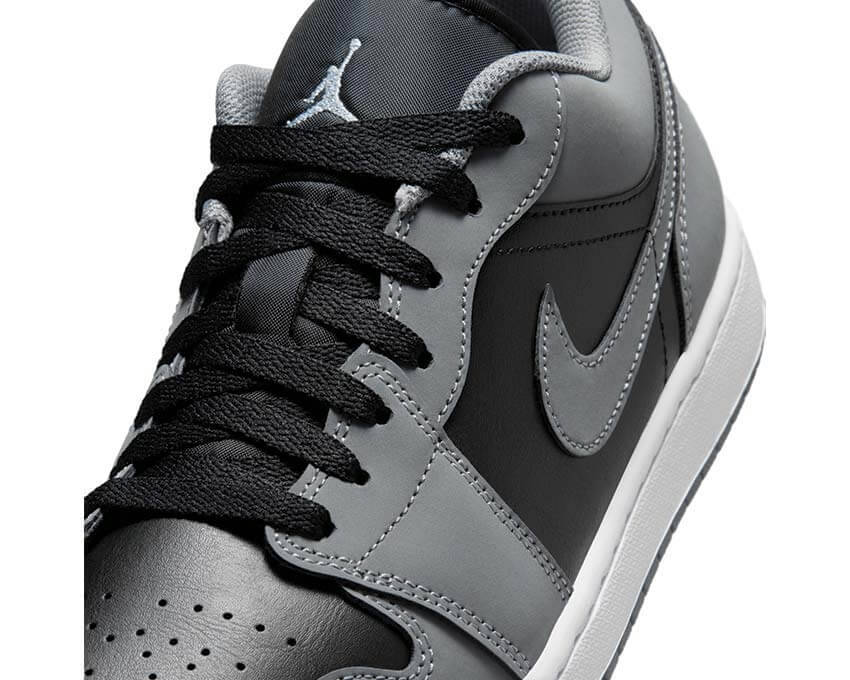 Air Jordan 1 Low Cool Grey vista laterale — sneaker retro basketball culture