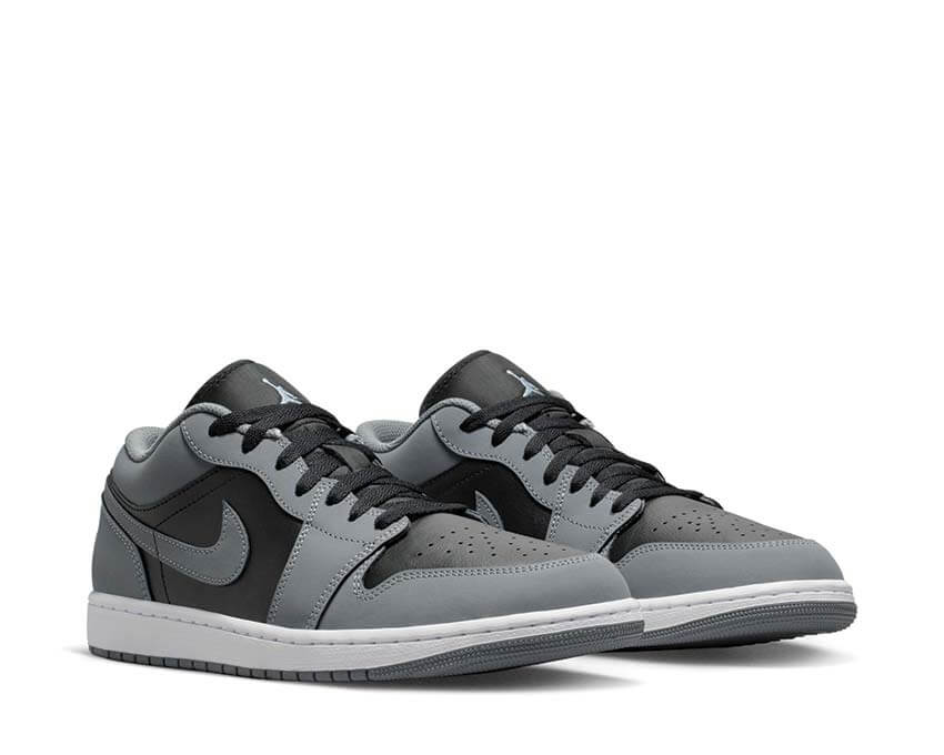 Air Jordan 1 Low Cool Grey vista posteriore — Jordan streetwear sneaker iconic