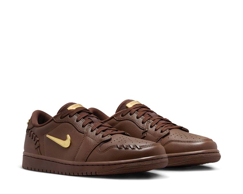 Air Jordan 1 Low Method Of Make W Cacao Wow / Metallic Gold - Cacao Wow FN5032-201