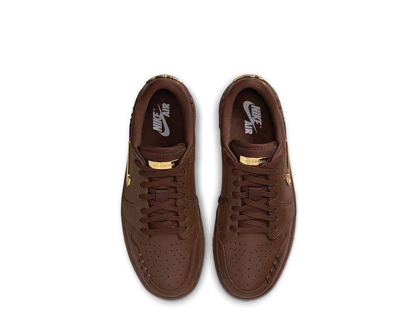 Air Jordan 1 Low Method Of Make W Cacao Wow / Metallic Gold - Cacao Wow FN5032-201