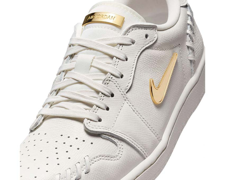  Air Jordan 1 Low Method of Make W  Sail / Metallic Gold - Sail FN5032-100