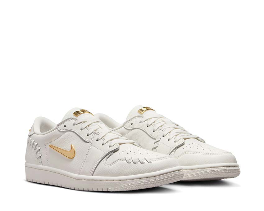  Air Jordan 1 Low Method of Make W  Sail / Metallic Gold - Sail FN5032-100