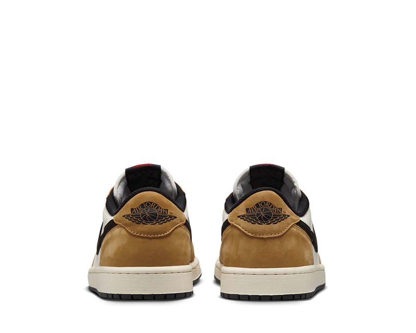 Air Jordan 1 Low OG Sail / Black - Golden Harvest - Gym Red CZ0790-107 