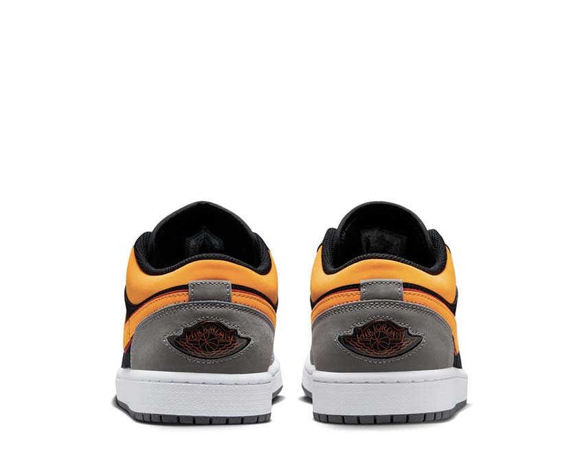 Air Jordan 1 Low SE Black / Vivid Orange - LT Graphite FN7308-008