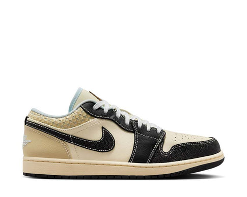 Air Jordan 1 Low SE Coconut Milk / Black - Muslin - Team Gold HQ3437-101
