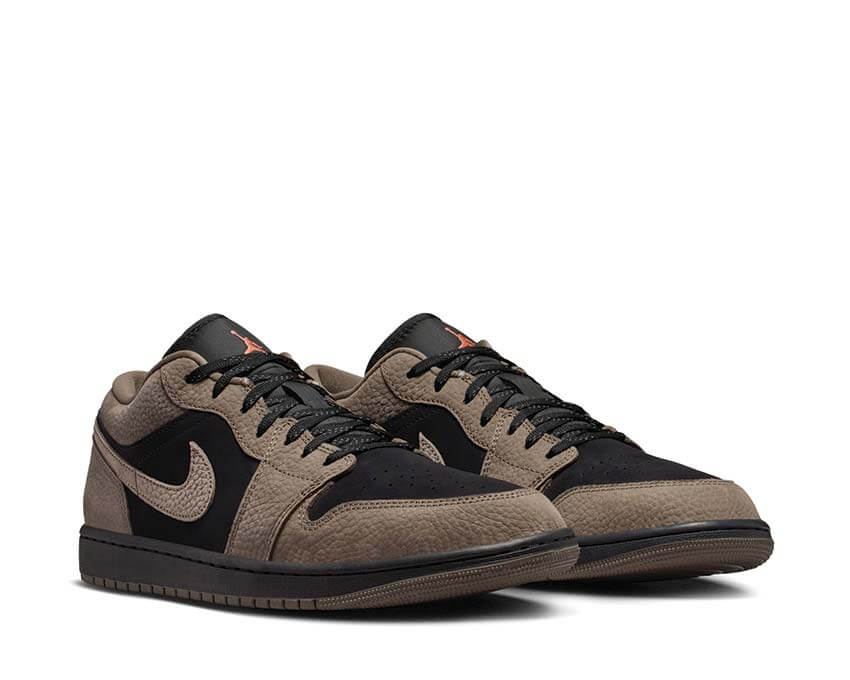 Air Jordan 1 Low SE Olive Grey parte superiore — pelle oliva kaki OG basketball culture