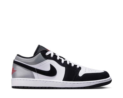 Air Jordan 1 Low SE White / Fire Red - Black - Matte Silver HF3148-106 