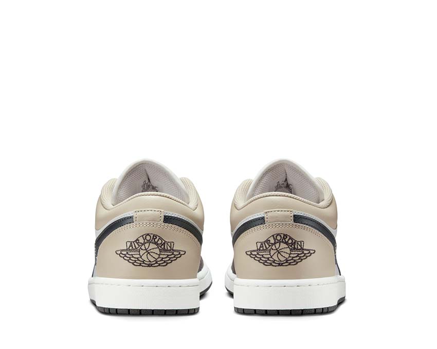  Air Jordan 1 Low Summit White / Off Noir - Rattan 553558-153 