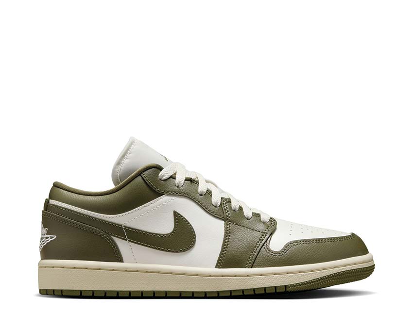 Air Jordan 1 Low W Sail / Medium Olive - Coconut Milk DC0774-122