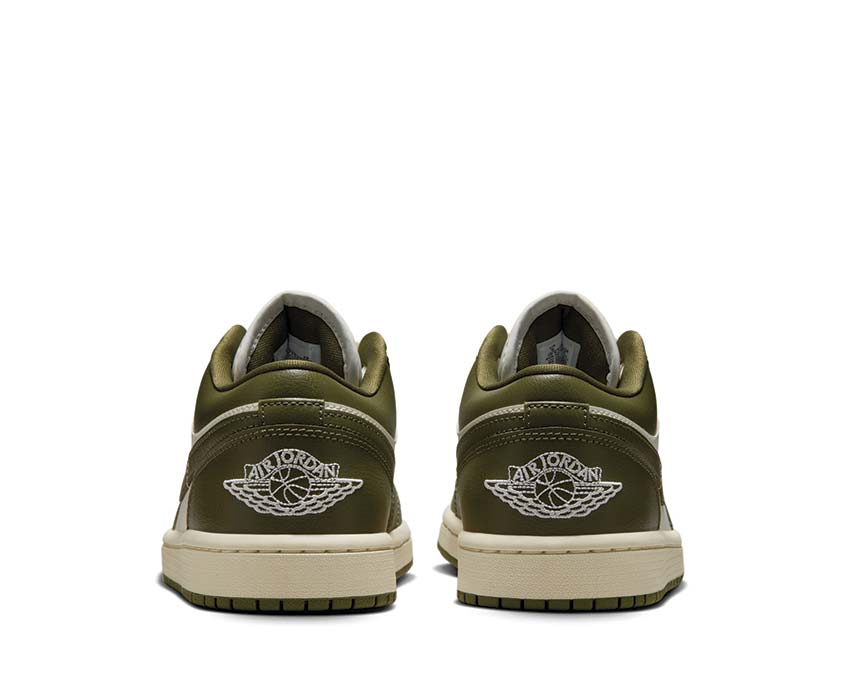 Air Jordan 1 Low W Sail / Medium Olive - Coconut Milk DC0774-122