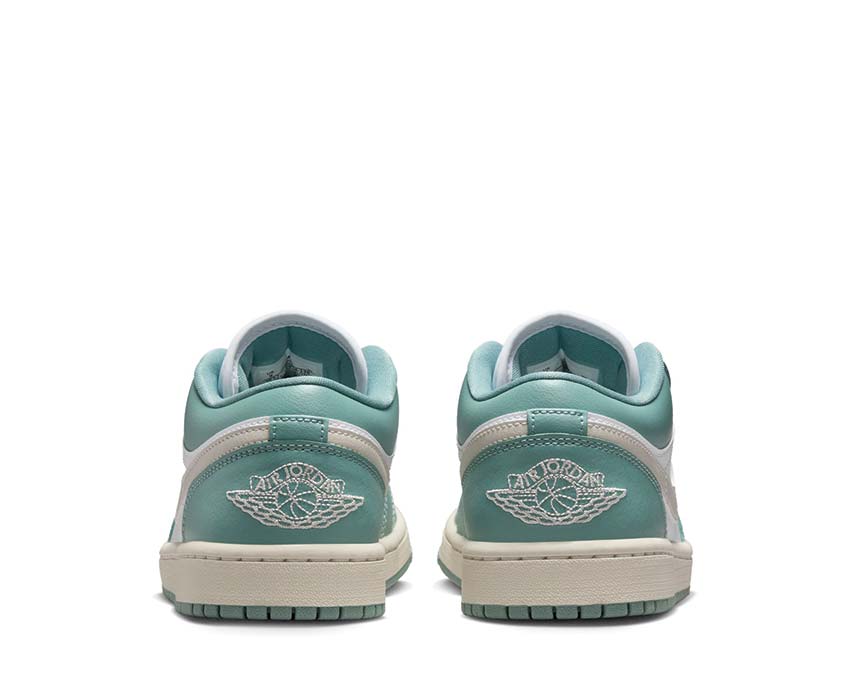  Air Jordan 1 Low W White/Lt Orewood Brn-Cannon-Sail DC0774-138