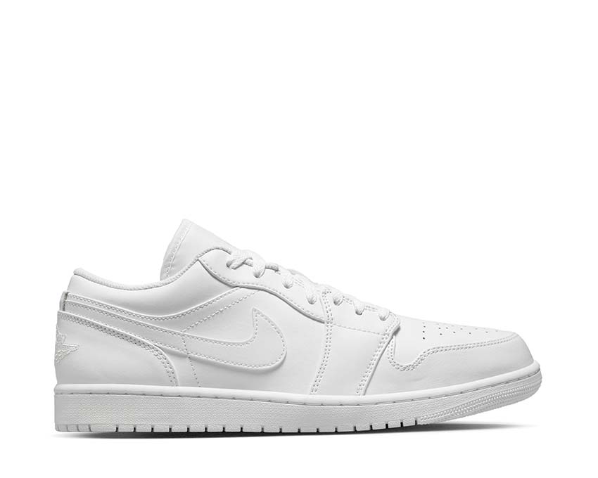 Air Jordan 1 Low White / White - White 553558-136