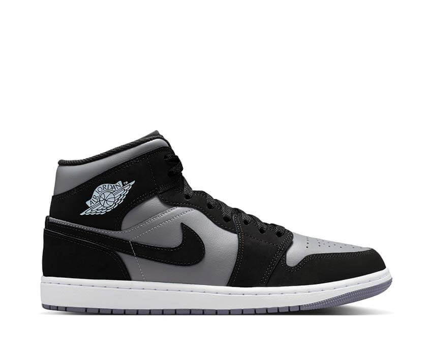 Air Jordan 1 Mid Black — sneaker uomo nero monocromatico mid