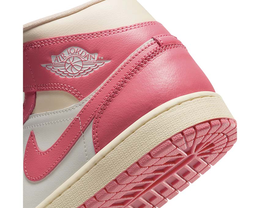Air Jordan 1 Mid Sail / Pink Salt - Guava Ice - Muslin BQ6472-109