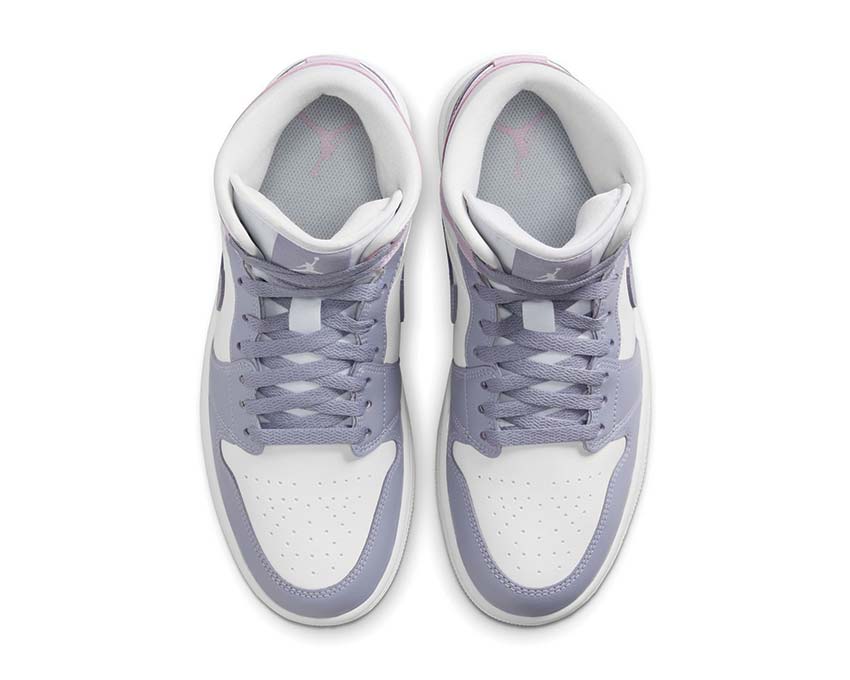 Air Jordan 1 Mid W Indigo Haze / Doll - White BQ6472-510 