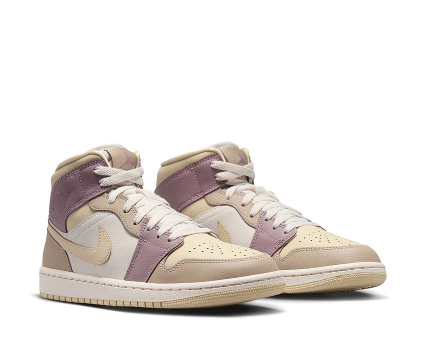 Air Jordan 1 Mid W LT Orewood Brn / Team Gold - Khaki HV2370-100