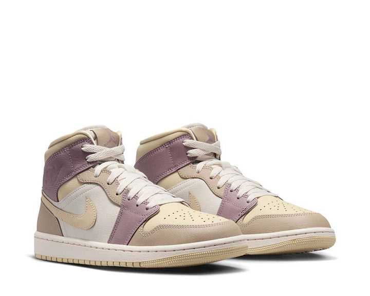 Air Jordan 1 Mid W LT Orewood Brn / Team Gold - Khaki HV2370-100