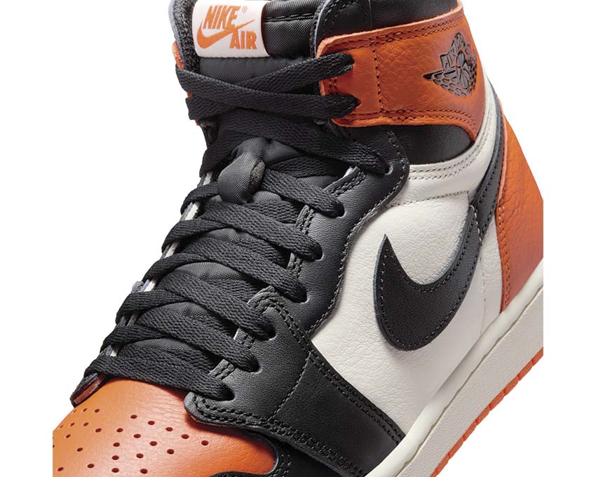 Air Jordan 1 Retro High OG Black / Black - Sail - Starfish DZ5485-008