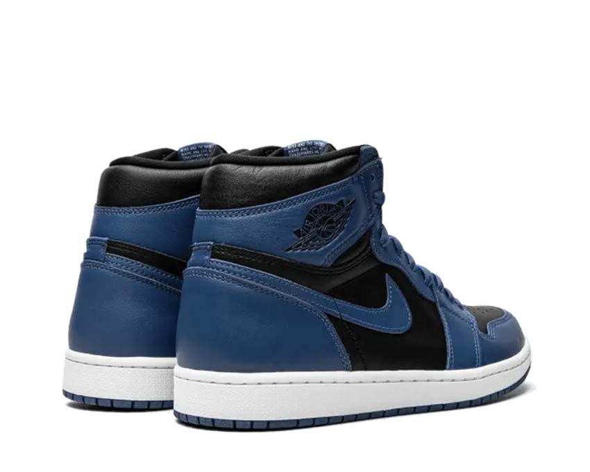 Air Jordan 1 Retro High OG DK Marina Blue - Black - White 555088-404