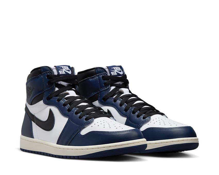 Air Jordan 1 Retro High OG Midnight Navy / Black - White - Sail DZ5485-401