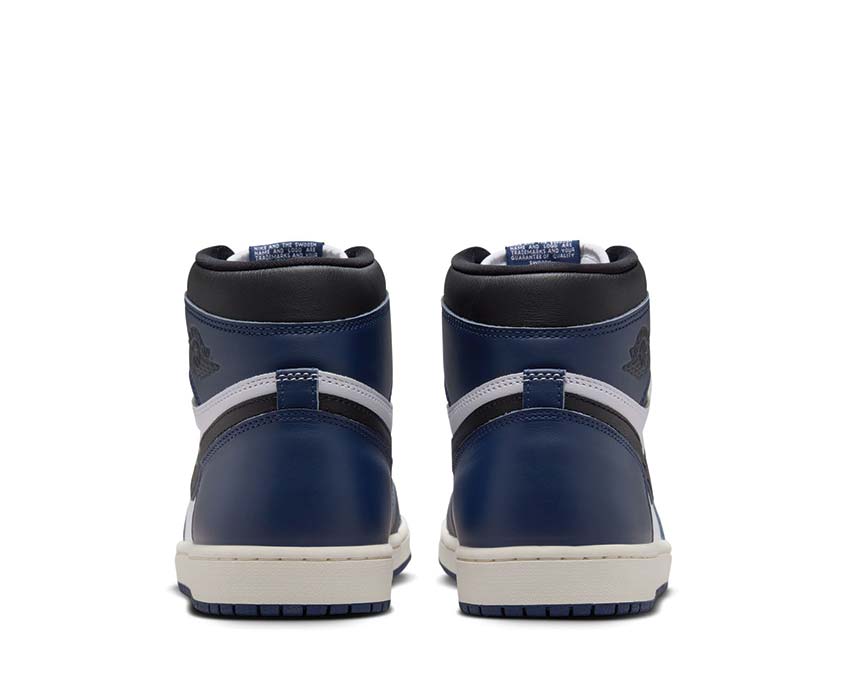 Air Jordan 1 Retro High OG Midnight Navy / Black - White - Sail DZ5485-401