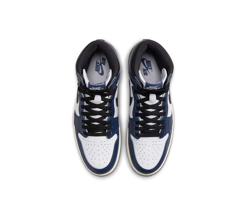 Air Jordan 1 Retro High OG Midnight Navy / Black - White - Sail DZ5485-401
