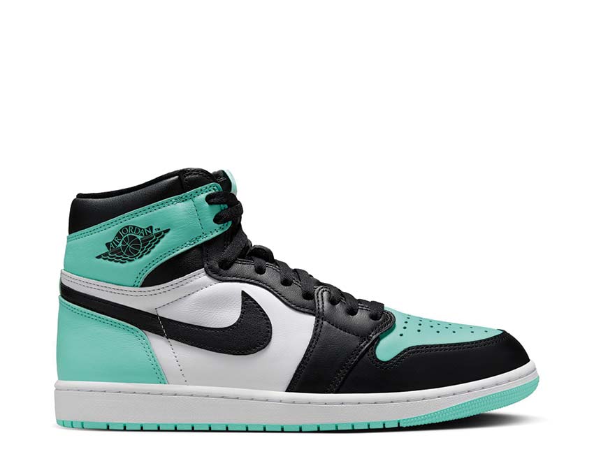 Air Jordan 1 Retro High OG White / Black - Green Glow DZ5485-130