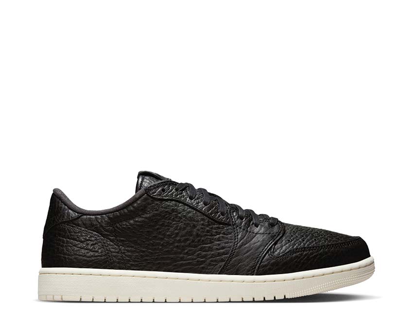  Air Jordan 1 Retro Low Black / Black - Sail 848775-005 