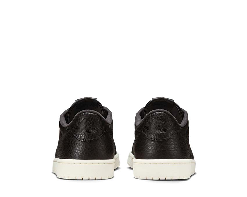  Air Jordan 1 Retro Low Black / Black - Sail 848775-005 