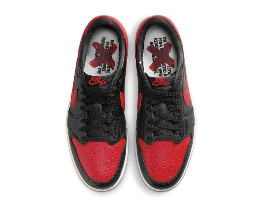 Air Jordan 1 Retro Low OG Banned — vista frontale