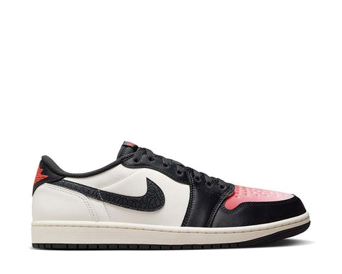 Air Jordan 1 Retro Low PSG Sail / Off Noir - Infrared 23 - Pink Oxford HF8828-100