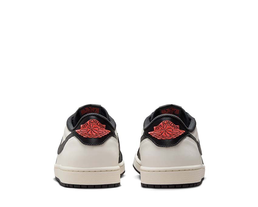 Air Jordan 1 Retro Low PSG Sail / Off Noir - Infrared 23 - Pink Oxford HF8828-100