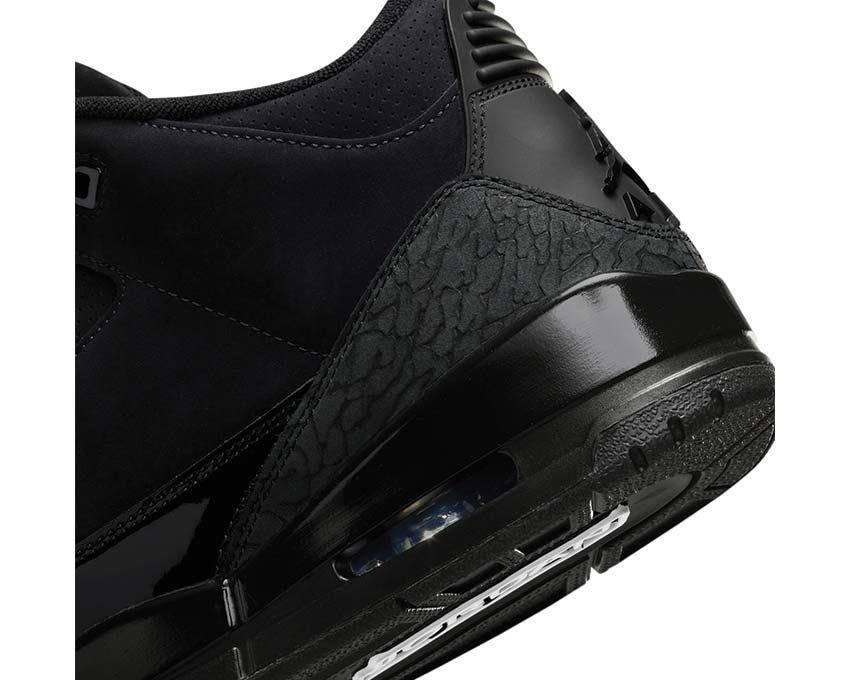 Air Jordan 3 Retro "Black Cat" Black / Dark Charcoal - White CT8532-001