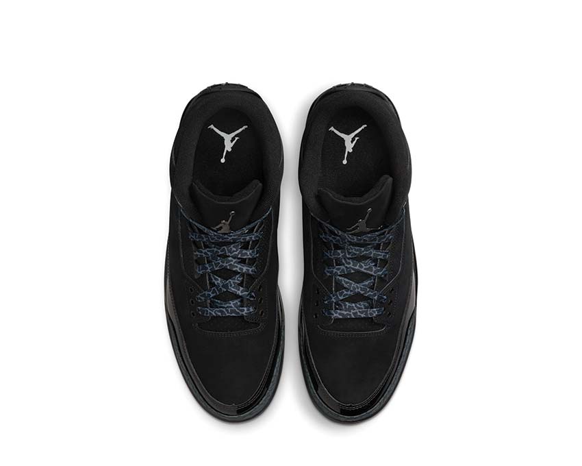 Air Jordan 3 Retro "Black Cat" Black / Dark Charcoal - White CT8532-001