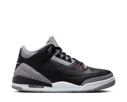 Air Jordan 3 Retro "Black Cement" Black / Fire Red - Cement Grey - Summit White DN3707-010