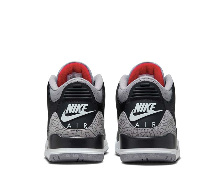 Air Jordan 3 Retro "Black Cement" Black / Fire Red - Cement Grey - Summit White DN3707-010