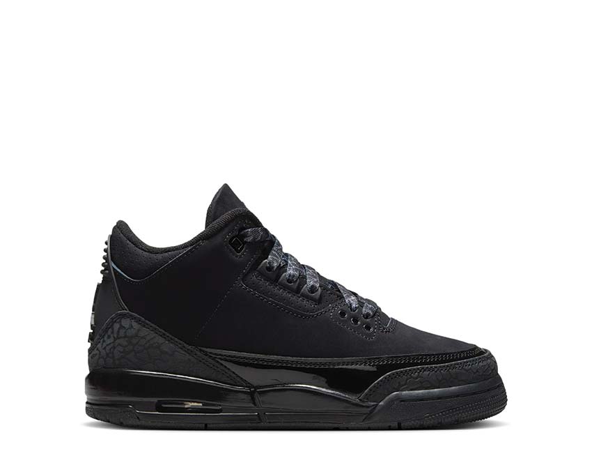 Air Jordan 3 Retro GS Black / Dark Charcoal - White DM0967-001