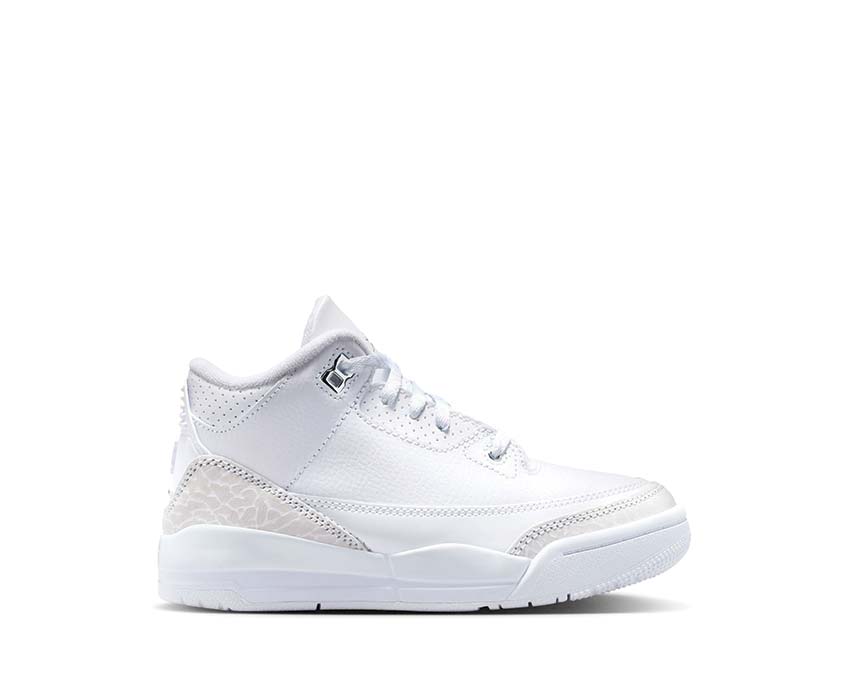 Air Jordan 3 Retro PS White / Metallic Silver - White DM0966-111
