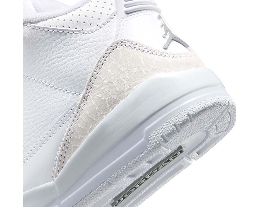 Air Jordan 3 Retro PS White / Metallic Silver - White DM0966-111