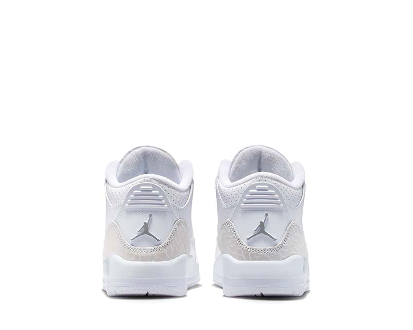 Air Jordan 3 Retro PS White / Metallic Silver - White DM0966-111