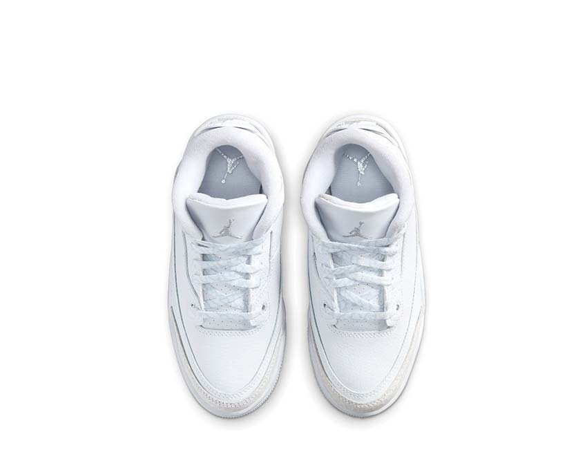 Air Jordan 3 Retro PS White / Metallic Silver - White DM0966-111