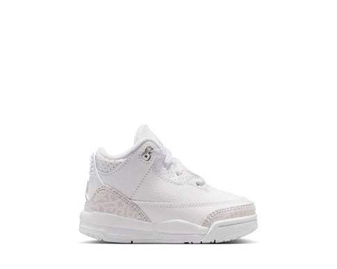  Air Jordan 3 Retro TD White / Metallic Silver - White DM0968-111