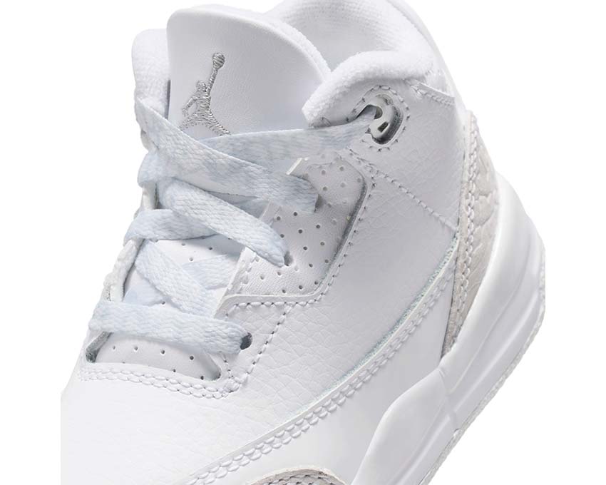  Air Jordan 3 Retro TD White / Metallic Silver - White DM0968-111
