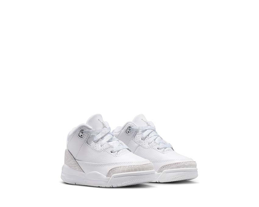 Air Jordan 3 Retro TD White / Metallic Silver - White DM0968-111
