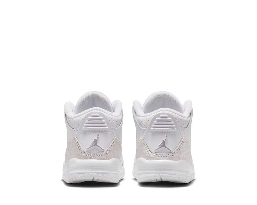  Air Jordan 3 Retro TD White / Metallic Silver - White DM0968-111