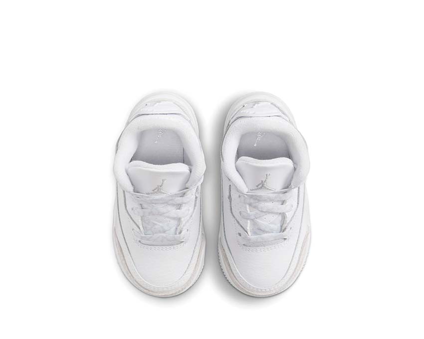  Air Jordan 3 Retro TD White / Metallic Silver - White DM0968-111